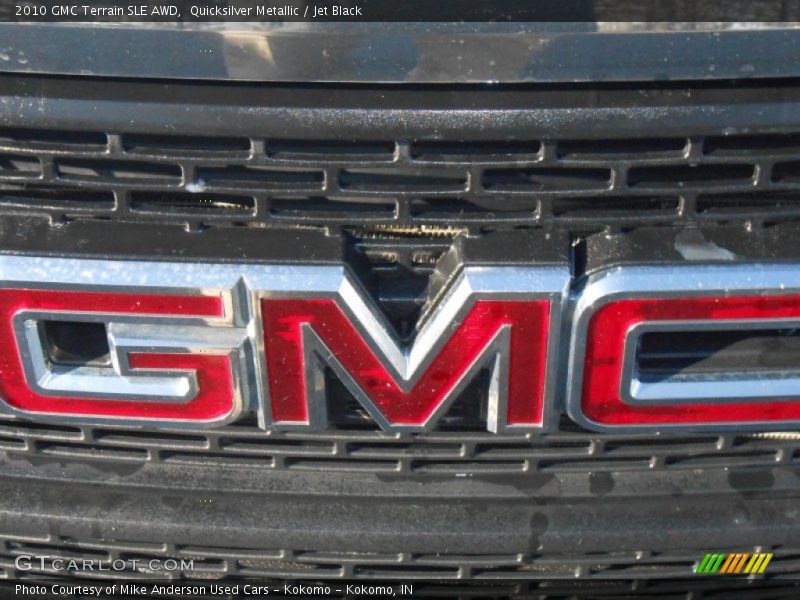 Quicksilver Metallic / Jet Black 2010 GMC Terrain SLE AWD