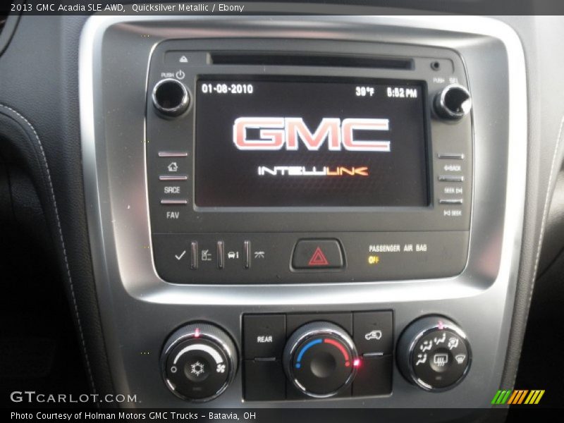 Quicksilver Metallic / Ebony 2013 GMC Acadia SLE AWD