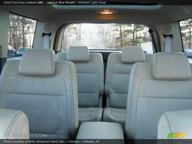 Light Ice Blue Metallic / Medium Light Stone 2009 Ford Flex Limited AWD