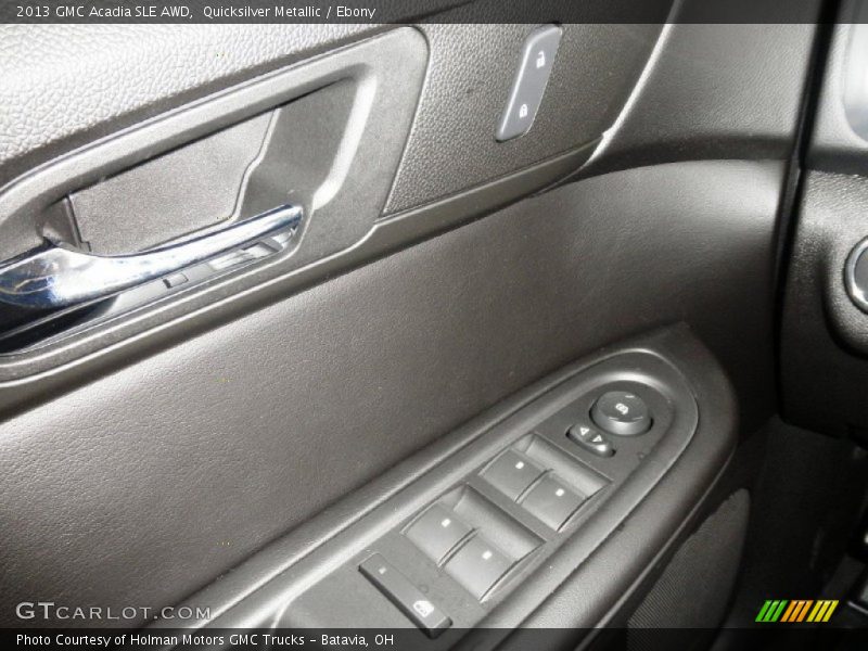 Quicksilver Metallic / Ebony 2013 GMC Acadia SLE AWD