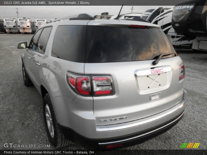 Quicksilver Metallic / Ebony 2013 GMC Acadia SLE AWD
