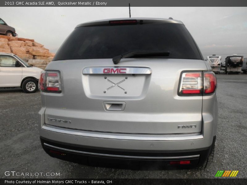 Quicksilver Metallic / Ebony 2013 GMC Acadia SLE AWD