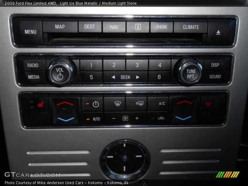 Light Ice Blue Metallic / Medium Light Stone 2009 Ford Flex Limited AWD