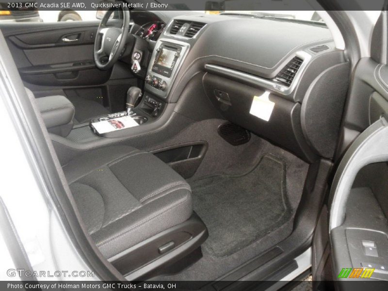 Quicksilver Metallic / Ebony 2013 GMC Acadia SLE AWD