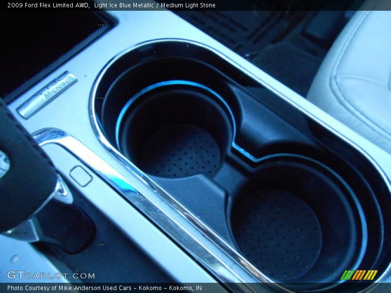 Light Ice Blue Metallic / Medium Light Stone 2009 Ford Flex Limited AWD