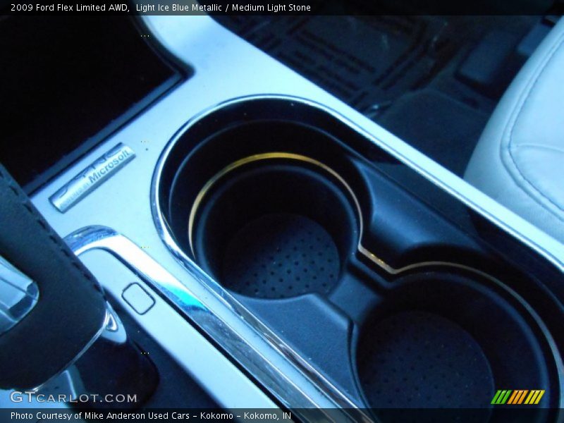 Light Ice Blue Metallic / Medium Light Stone 2009 Ford Flex Limited AWD