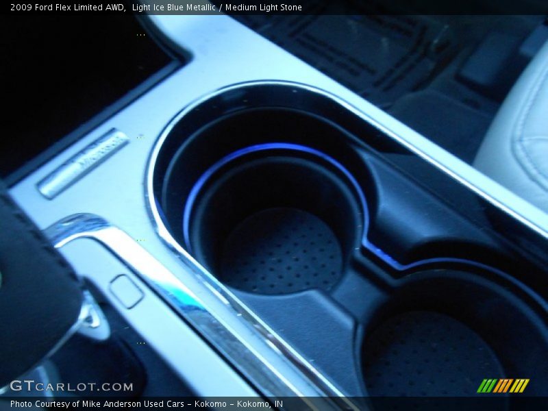 Light Ice Blue Metallic / Medium Light Stone 2009 Ford Flex Limited AWD