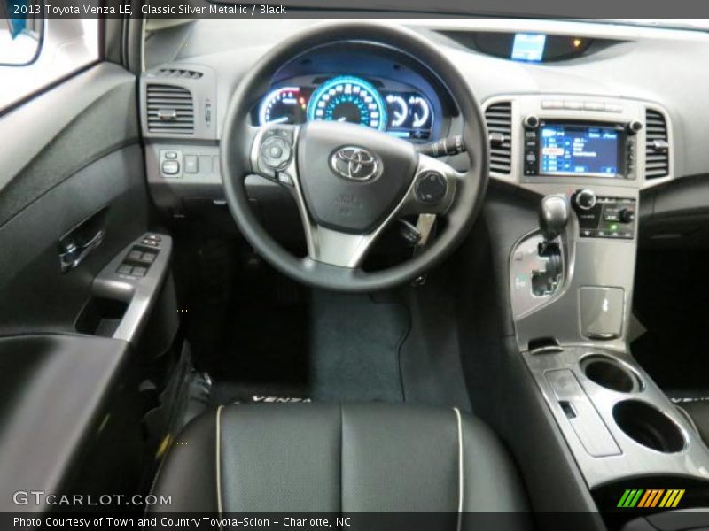 Classic Silver Metallic / Black 2013 Toyota Venza LE
