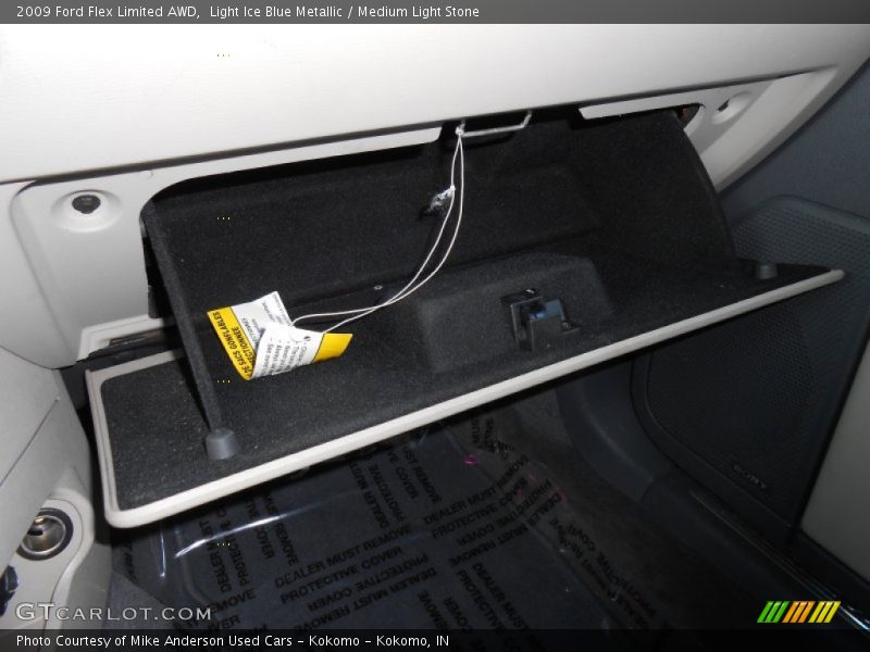Light Ice Blue Metallic / Medium Light Stone 2009 Ford Flex Limited AWD