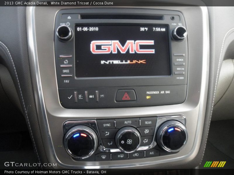 Controls of 2013 Acadia Denali