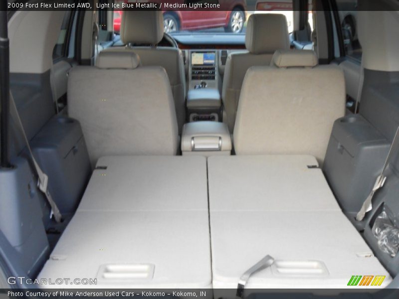 Light Ice Blue Metallic / Medium Light Stone 2009 Ford Flex Limited AWD