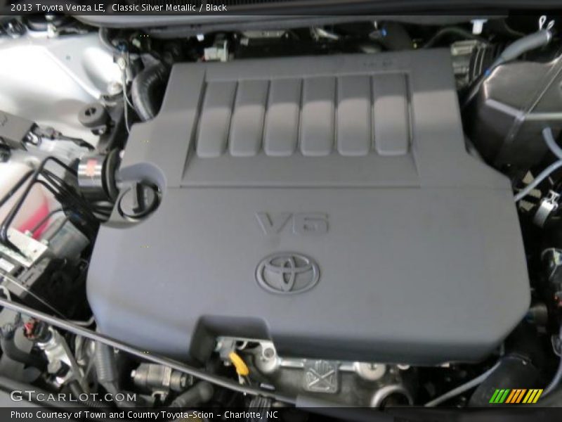 Classic Silver Metallic / Black 2013 Toyota Venza LE