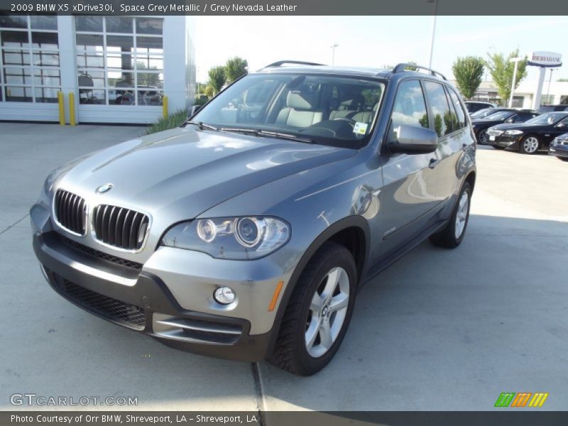 Space Grey Metallic / Grey Nevada Leather 2009 BMW X5 xDrive30i
