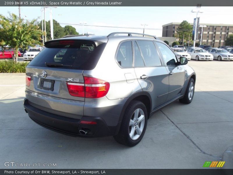 Space Grey Metallic / Grey Nevada Leather 2009 BMW X5 xDrive30i