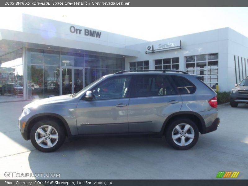 Space Grey Metallic / Grey Nevada Leather 2009 BMW X5 xDrive30i