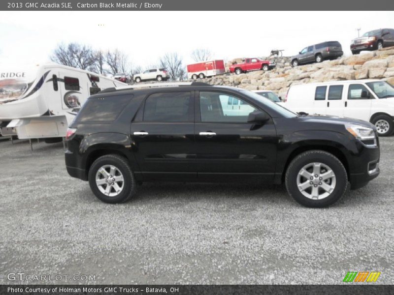 Carbon Black Metallic / Ebony 2013 GMC Acadia SLE