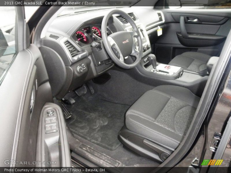 Carbon Black Metallic / Ebony 2013 GMC Acadia SLE