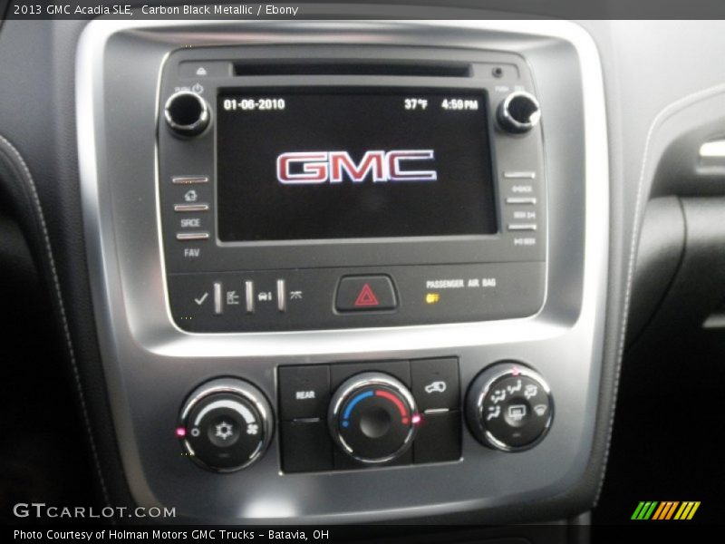 Carbon Black Metallic / Ebony 2013 GMC Acadia SLE