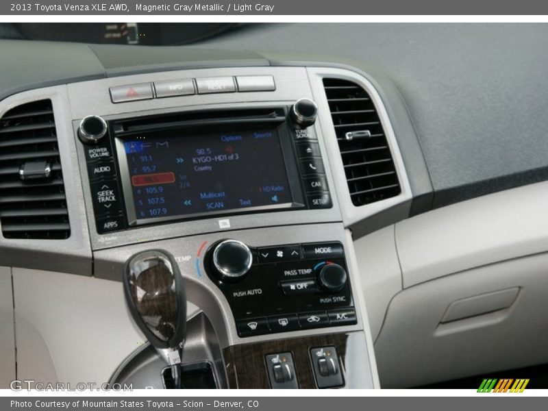 Magnetic Gray Metallic / Light Gray 2013 Toyota Venza XLE AWD