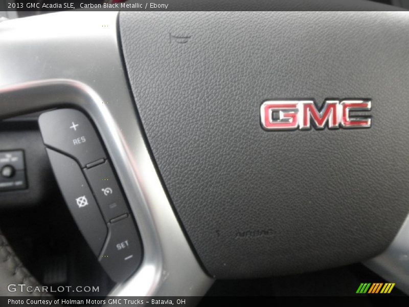 Carbon Black Metallic / Ebony 2013 GMC Acadia SLE