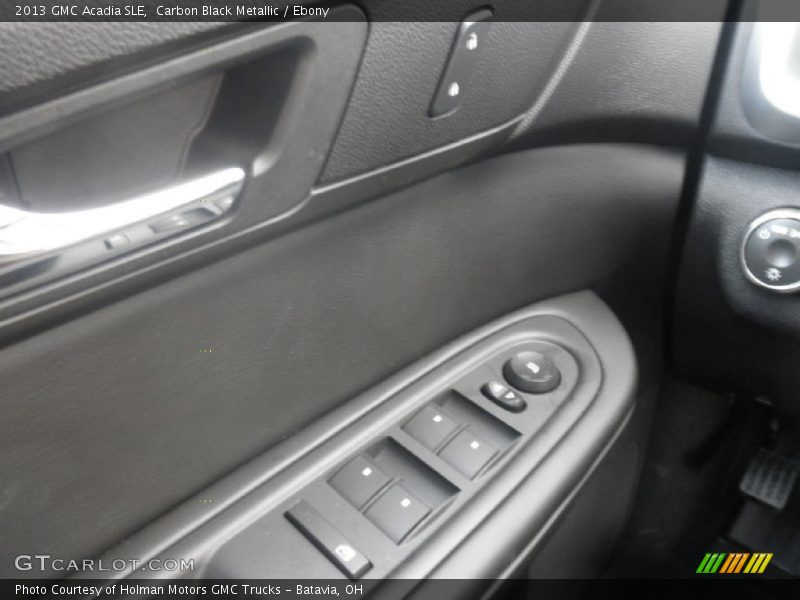 Carbon Black Metallic / Ebony 2013 GMC Acadia SLE