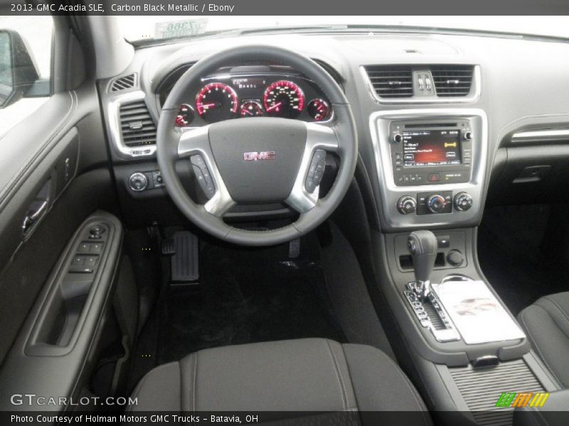 Carbon Black Metallic / Ebony 2013 GMC Acadia SLE