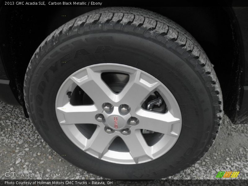 Carbon Black Metallic / Ebony 2013 GMC Acadia SLE