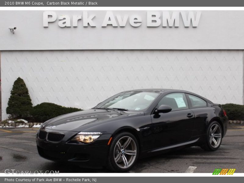 Carbon Black Metallic / Black 2010 BMW M6 Coupe