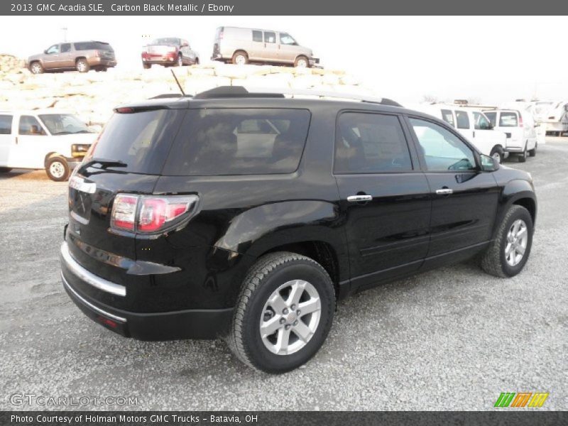 Carbon Black Metallic / Ebony 2013 GMC Acadia SLE