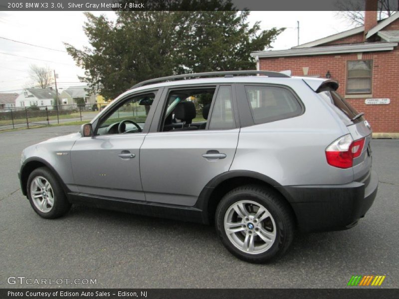 Silver Gray Metallic / Black 2005 BMW X3 3.0i