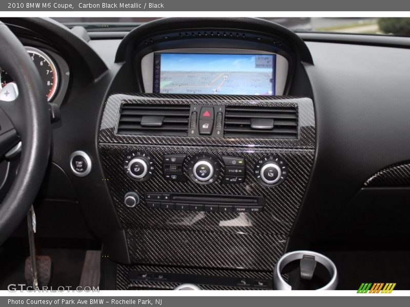 Controls of 2010 M6 Coupe