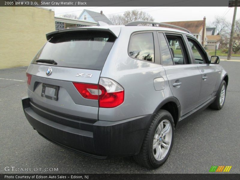 Silver Gray Metallic / Black 2005 BMW X3 3.0i