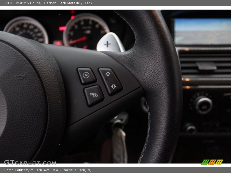 Controls of 2010 M6 Coupe