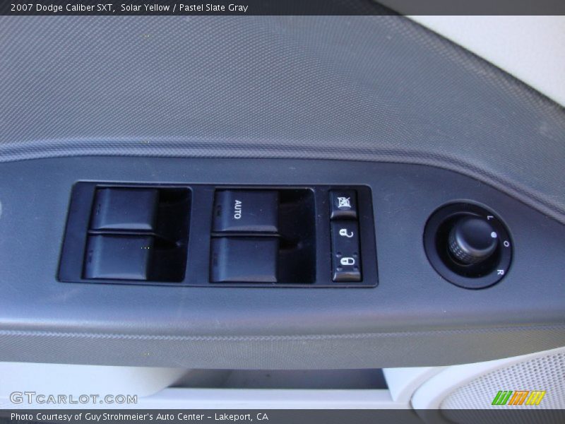 Solar Yellow / Pastel Slate Gray 2007 Dodge Caliber SXT