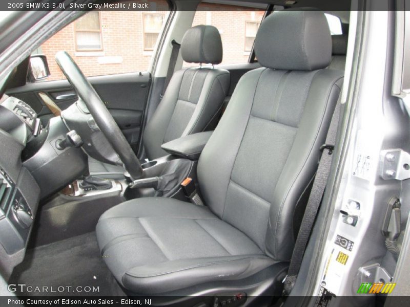 Front Seat of 2005 X3 3.0i