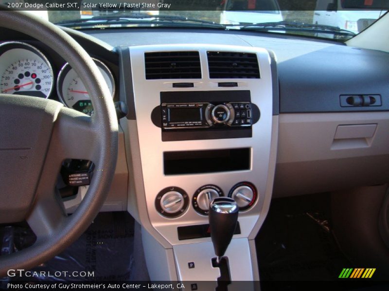 Solar Yellow / Pastel Slate Gray 2007 Dodge Caliber SXT