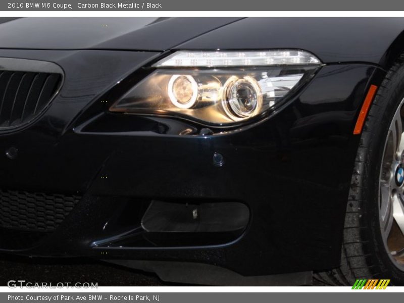 Carbon Black Metallic / Black 2010 BMW M6 Coupe