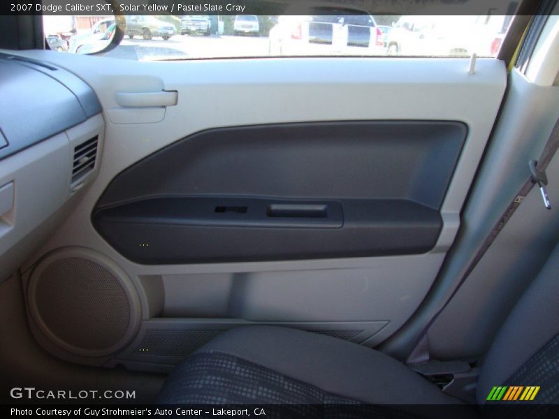 Solar Yellow / Pastel Slate Gray 2007 Dodge Caliber SXT