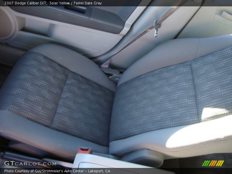 Solar Yellow / Pastel Slate Gray 2007 Dodge Caliber SXT