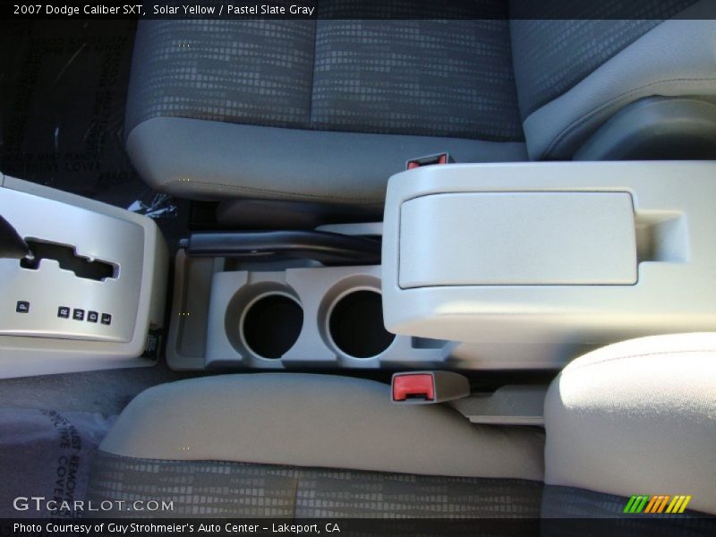 Solar Yellow / Pastel Slate Gray 2007 Dodge Caliber SXT