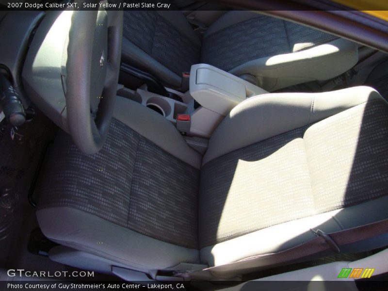 Solar Yellow / Pastel Slate Gray 2007 Dodge Caliber SXT