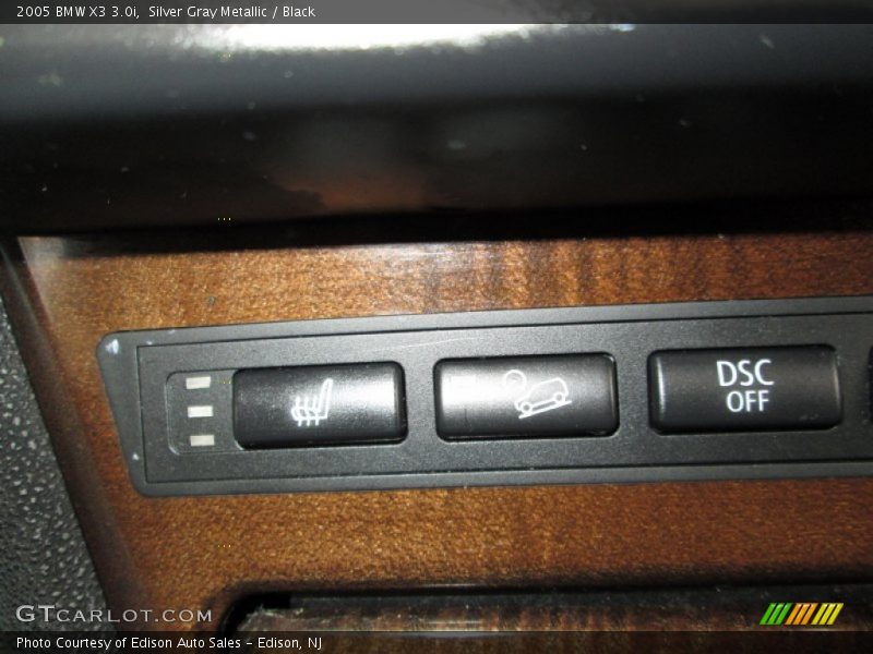 Silver Gray Metallic / Black 2005 BMW X3 3.0i