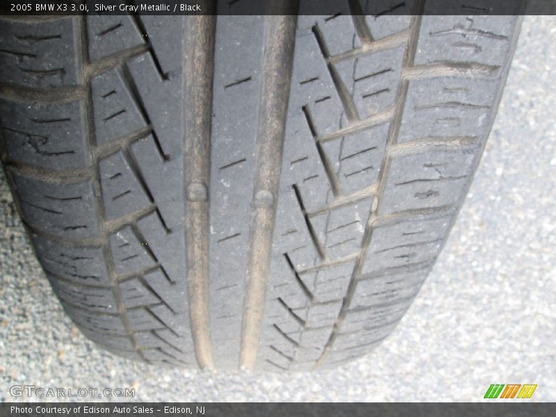 Silver Gray Metallic / Black 2005 BMW X3 3.0i