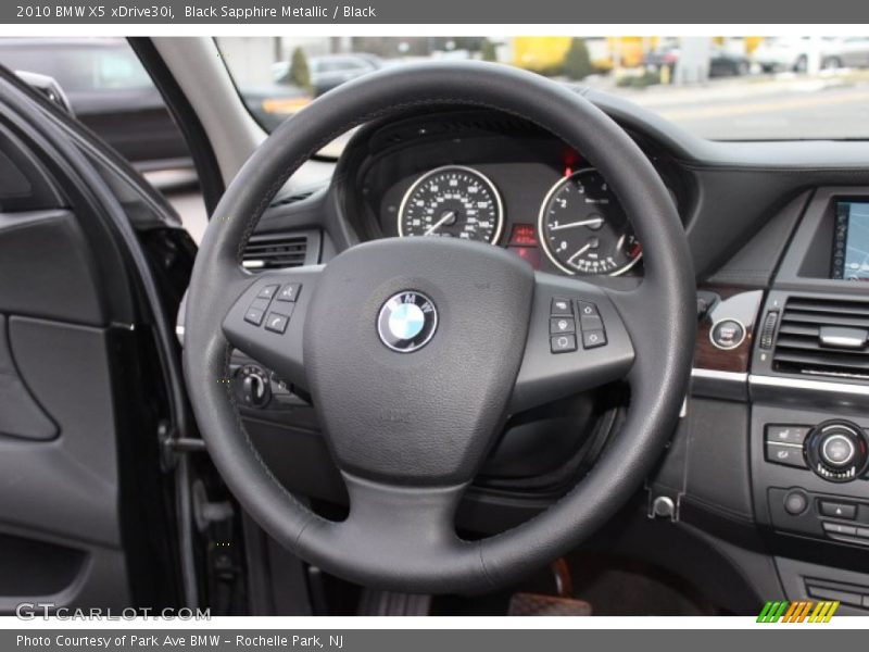 Black Sapphire Metallic / Black 2010 BMW X5 xDrive30i