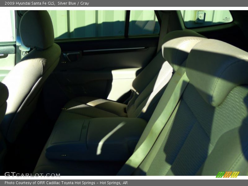 Silver Blue / Gray 2009 Hyundai Santa Fe GLS