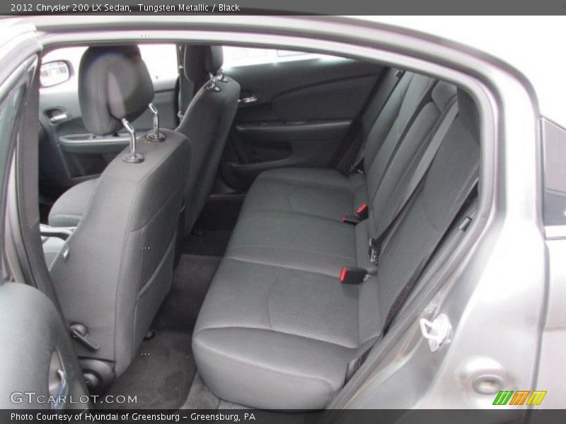 Tungsten Metallic / Black 2012 Chrysler 200 LX Sedan
