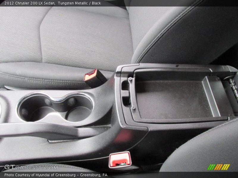 Tungsten Metallic / Black 2012 Chrysler 200 LX Sedan