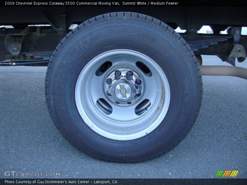  2009 Express Cutaway 3500 Commercial Moving Van Wheel
