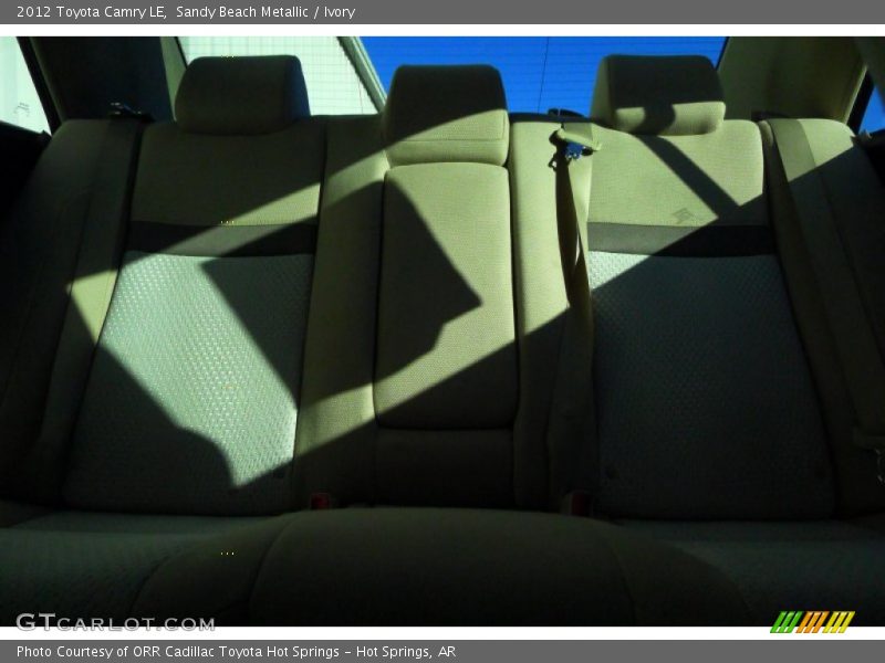 Sandy Beach Metallic / Ivory 2012 Toyota Camry LE