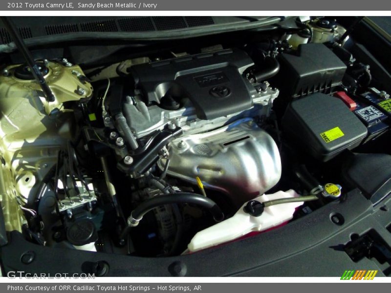 Sandy Beach Metallic / Ivory 2012 Toyota Camry LE